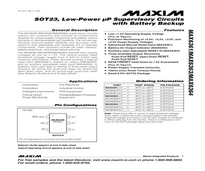 MAX6363HUT44+.pdf