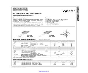 FQP6N80C.pdf