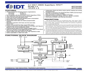 IDT72V291L10TFG.pdf