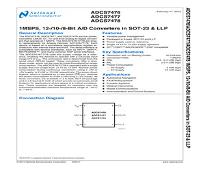 ADCS7478AIMFE/NOPB.pdf
