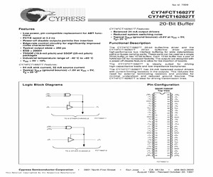 CY74FCT162827ATPAC.pdf
