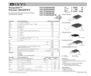 IXTH26N60P.pdf