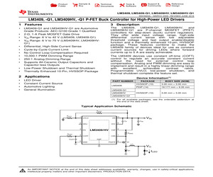 LM3409HVMY/NOPB.pdf