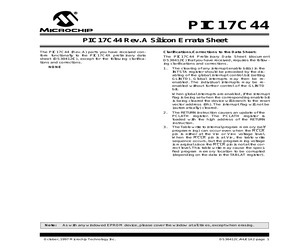 PIC17C44T-25E/PQ.pdf