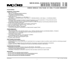 MX29LV002NBTI-90G.pdf