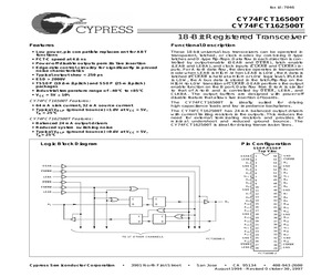 CY74FCT162500ATPAC.pdf
