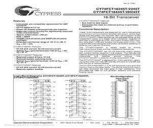 CY74FCT16245ATPAC.pdf