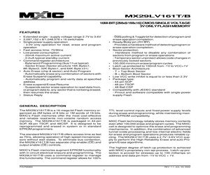 MX29LV161BMC-70.pdf