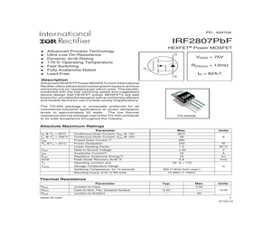 IRF2807PBF.pdf