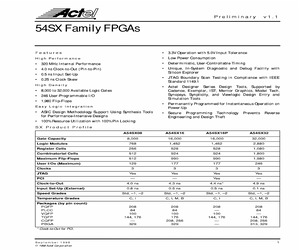 A54SX32-1TQ176PP.pdf