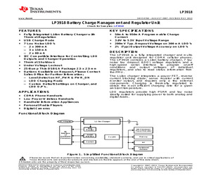 LP3918TL-A/NOPB.pdf