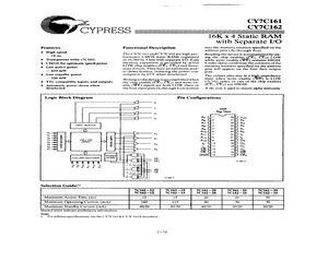 CY7C161-12VCR.pdf